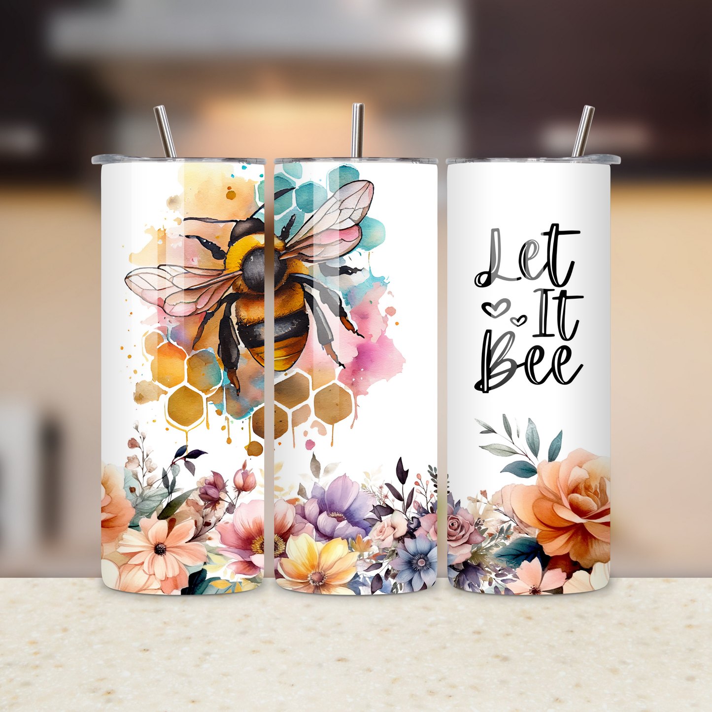 Let It Bee 20oz Tumbler