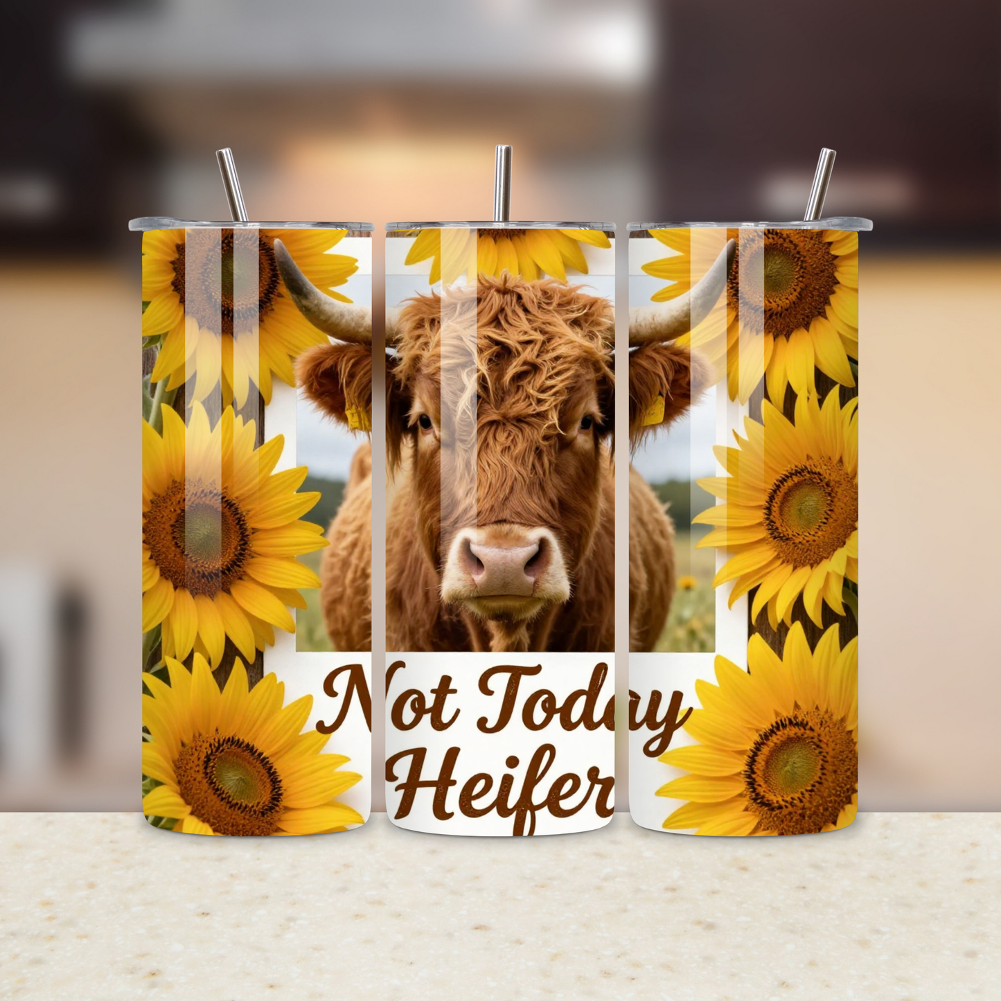 Not Today Heifer 20oz Tumbler