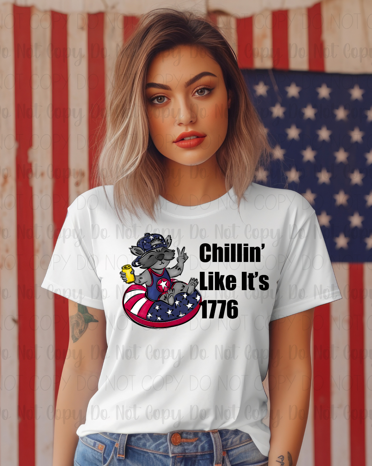 Chillin' Like It's 1776 (Black) Digital Download