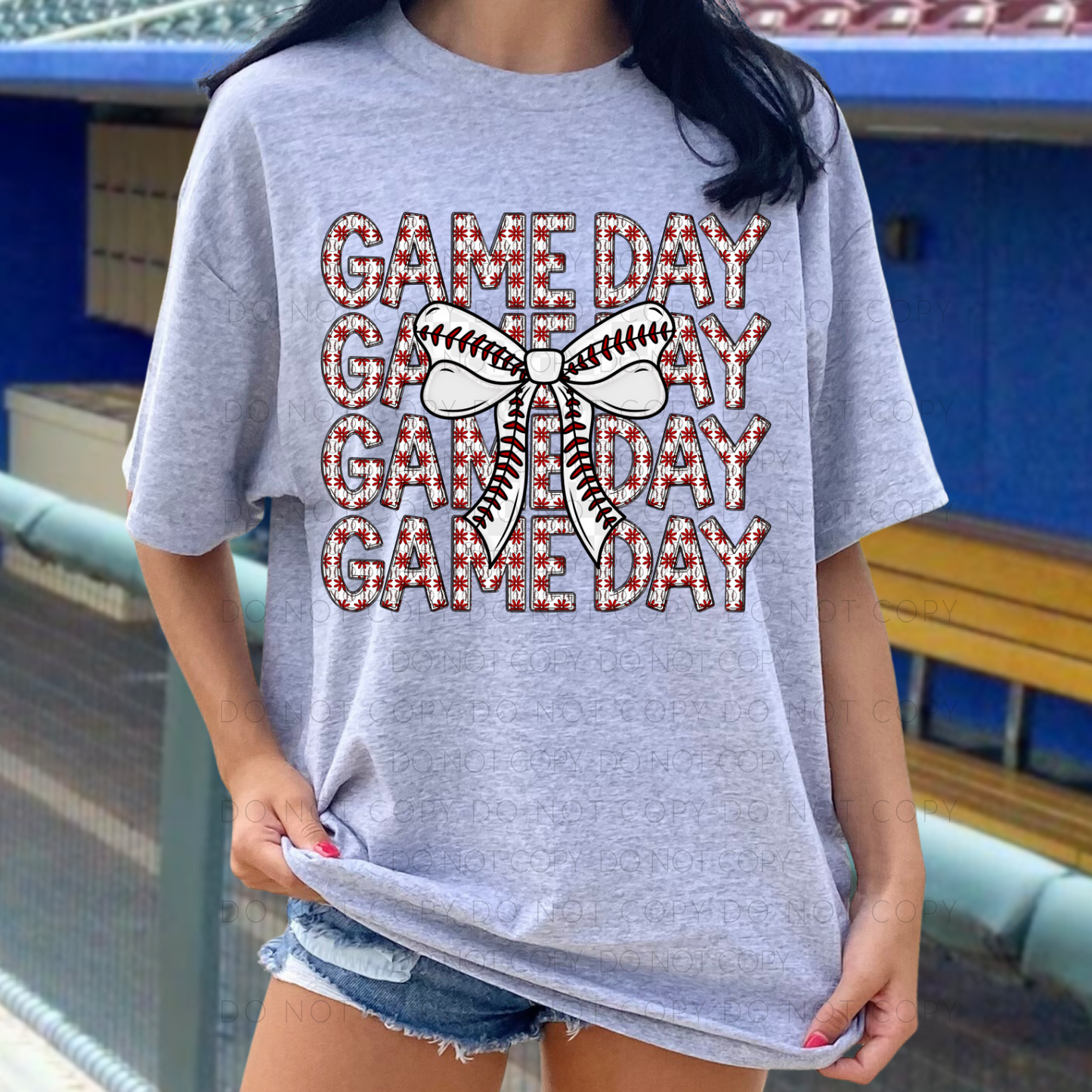 Game Day Baseball (Floral) Digital Download