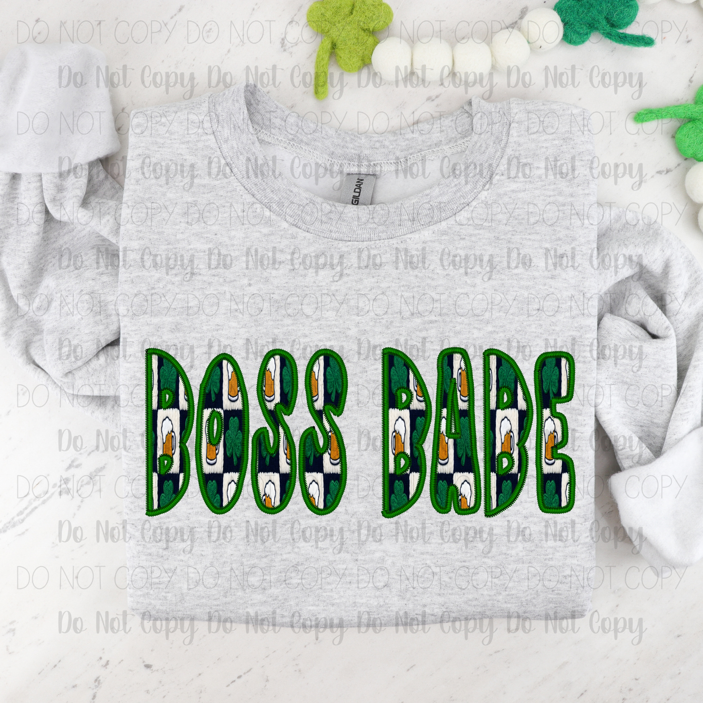 St. Patrick's Boss Babe Digital Download