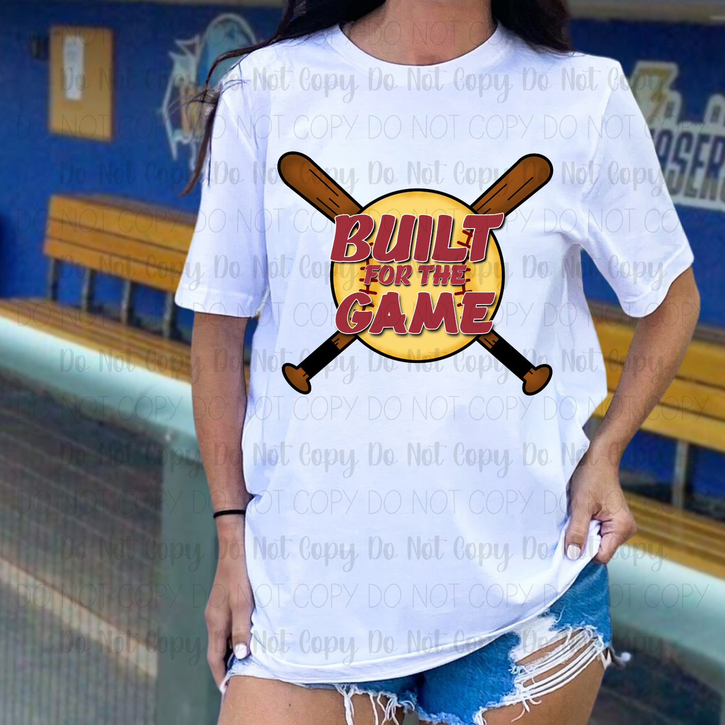 Built For The Game Softball Digital Download