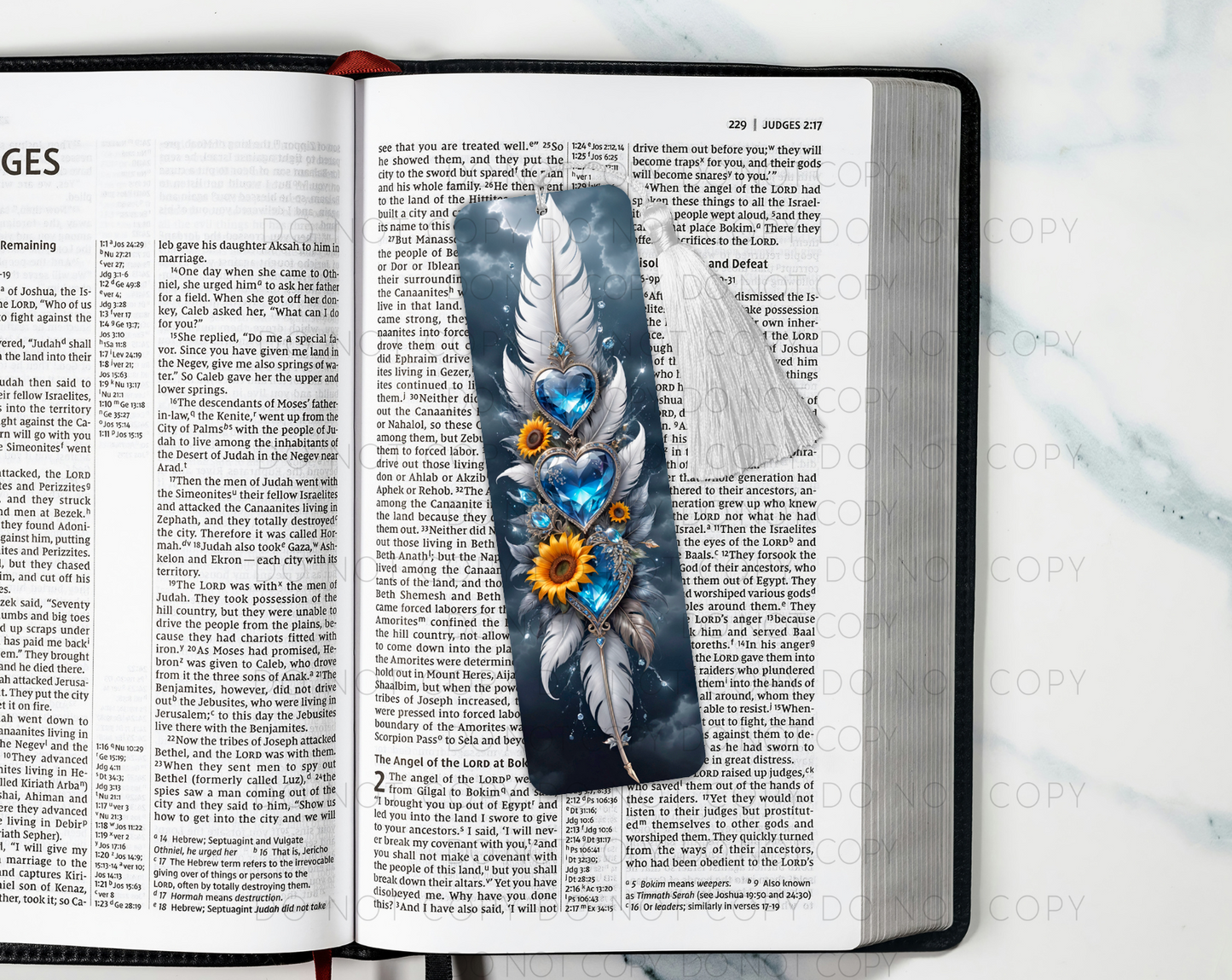 Feather Bookmark