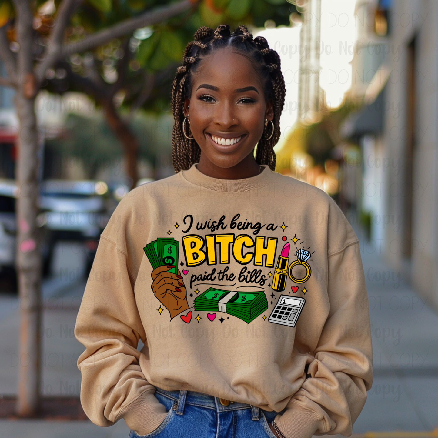 Paid The Bills (Dark Complexion) Digital Download