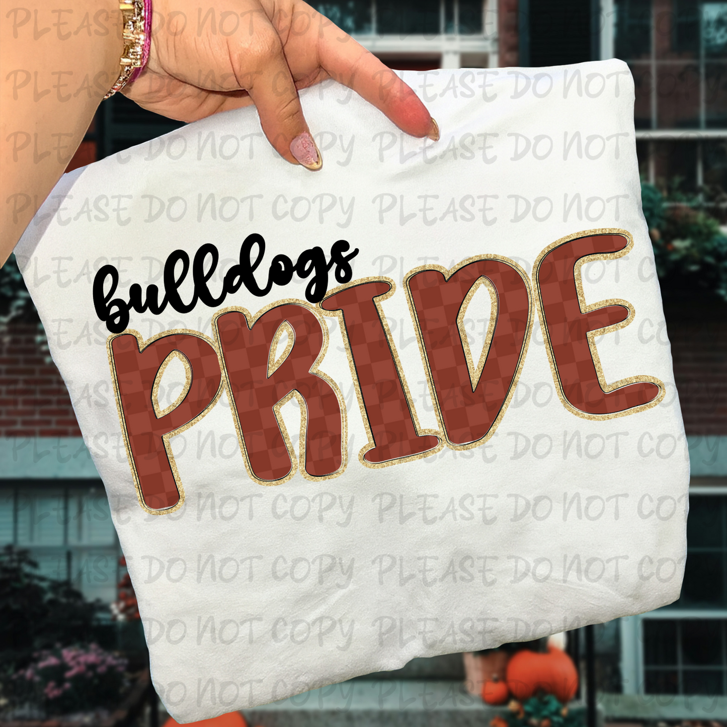 Custom Fall Checkered Mascot Pride Digital Download PLEASE ALLOW 48 HRS FOR FILE