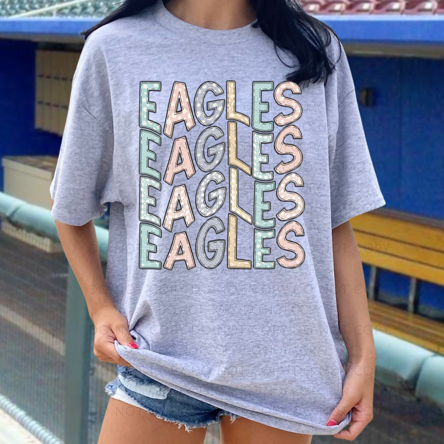 Custom Stacked Spring Mascot Digital Download PLEASE ALLOW 48HOURS FOR FILES