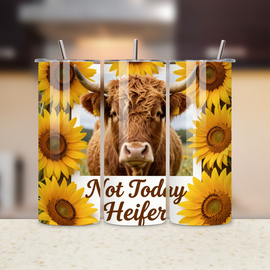 Not Today Heifer 20oz Tumbler