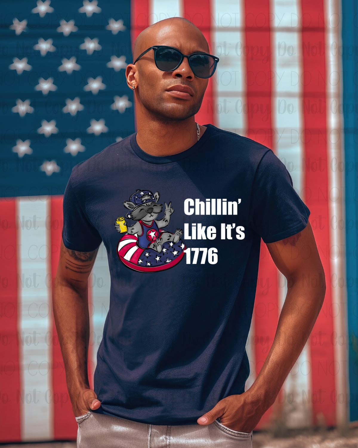Chillin' Like It's 1776 (White) Digital Download