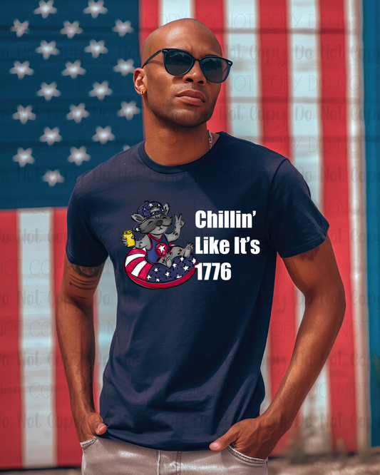 Chillin' Like It's 1776 (White) Digital Download