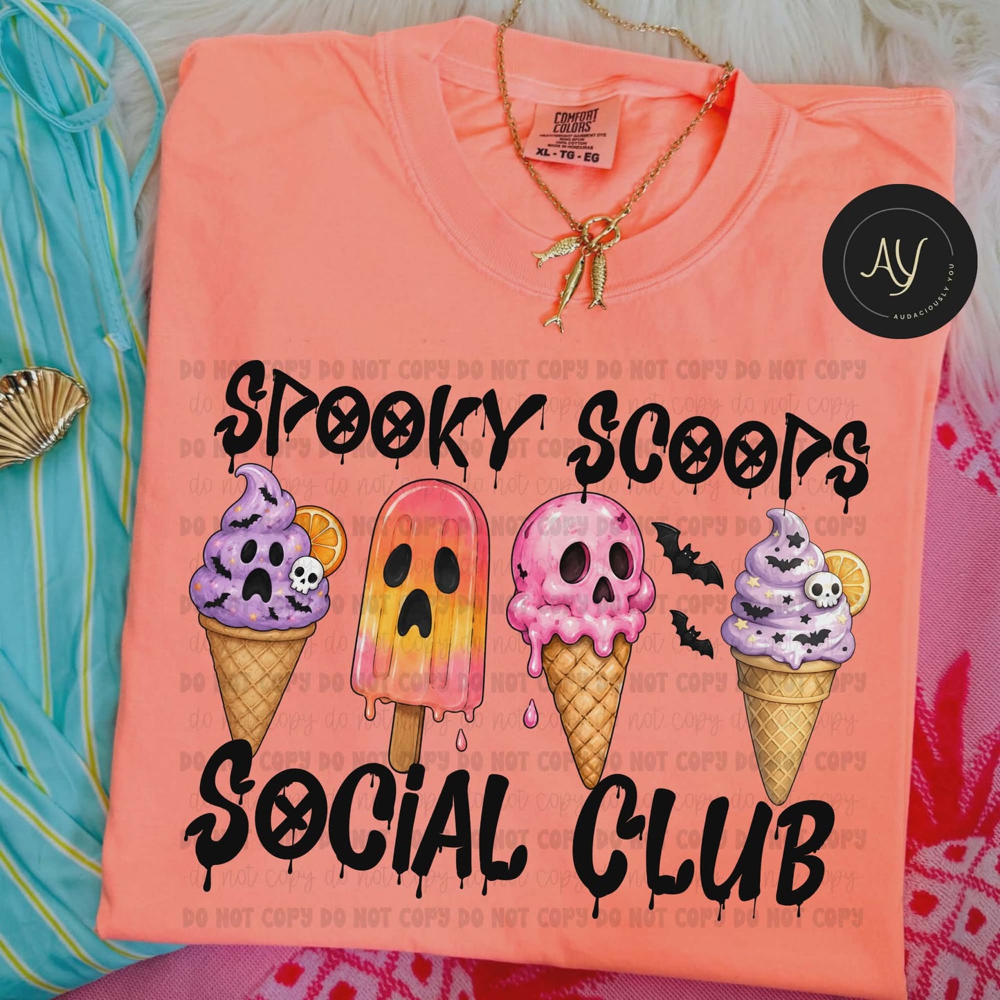 Summerween Collab Digital Design Bundle | 15+ PNG Designs | Limited Edition