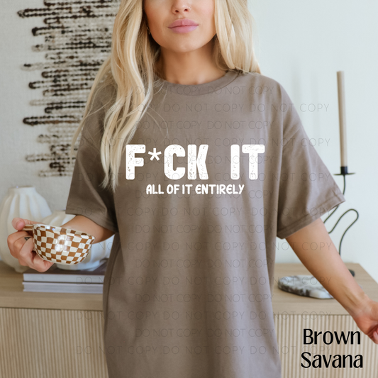 F*ck It