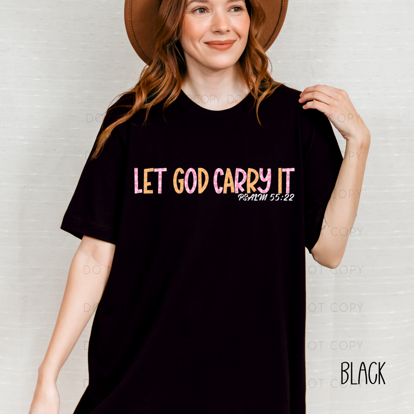 Let God Carry It (White)