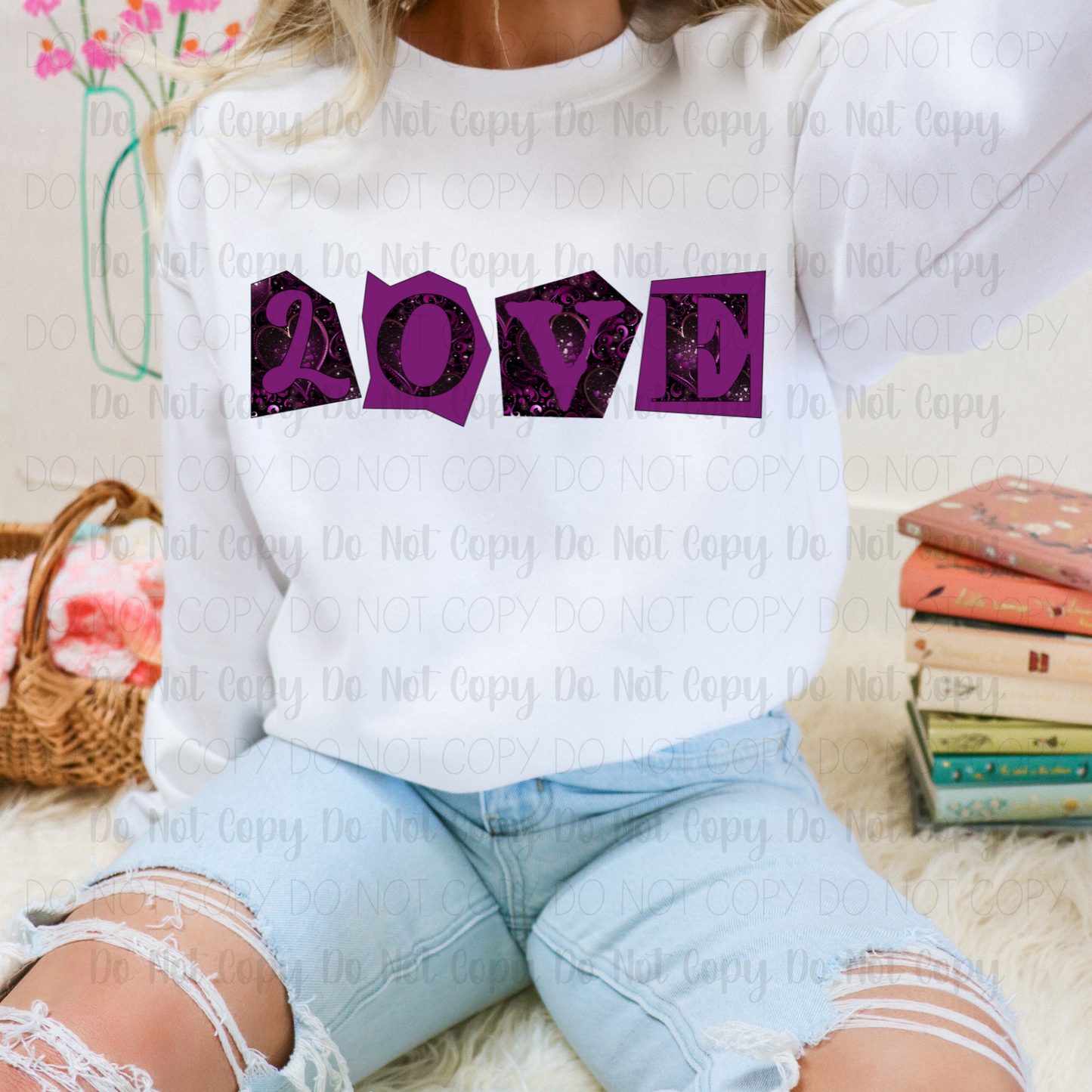 Purple Love Digital Download