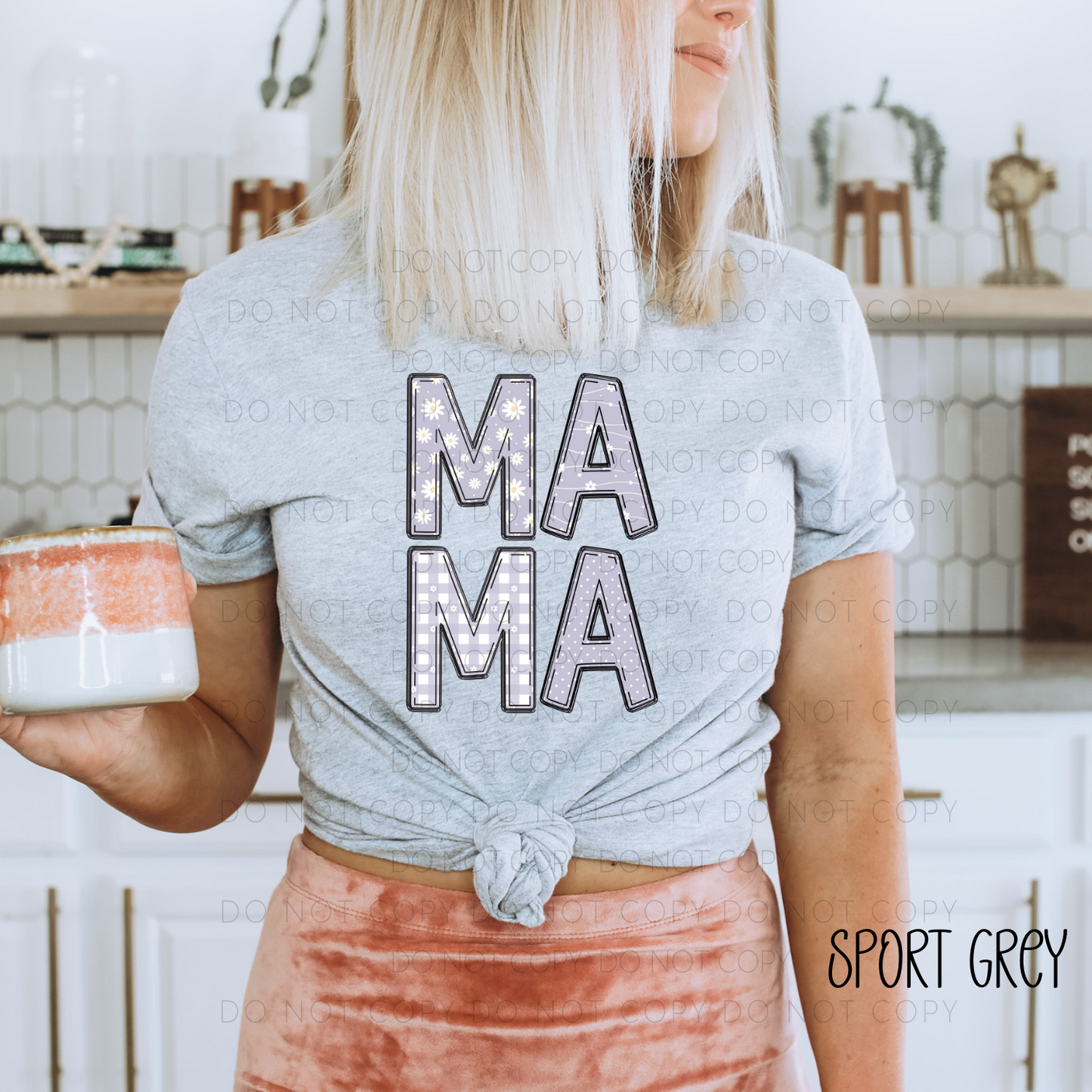 Purple Pastel Mama
