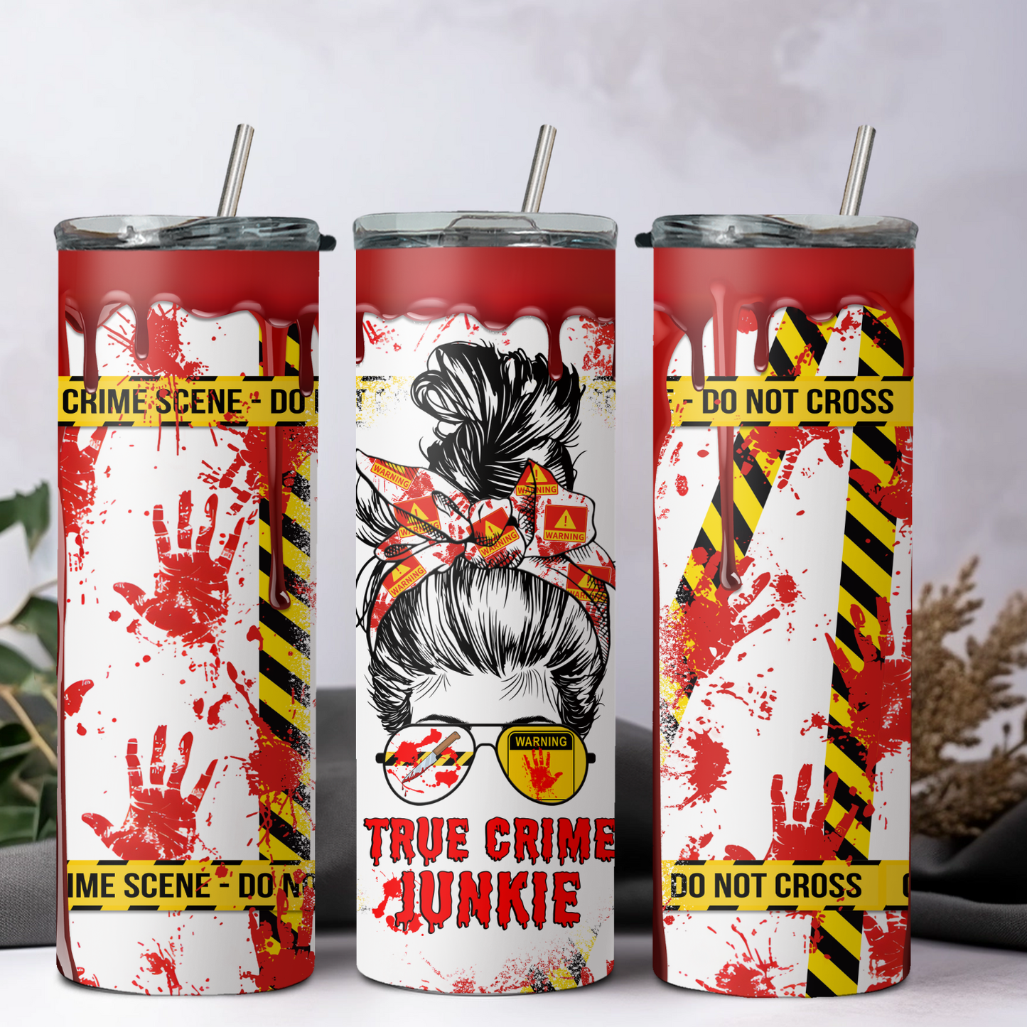 True Crime Junkie 20oz Tumbler