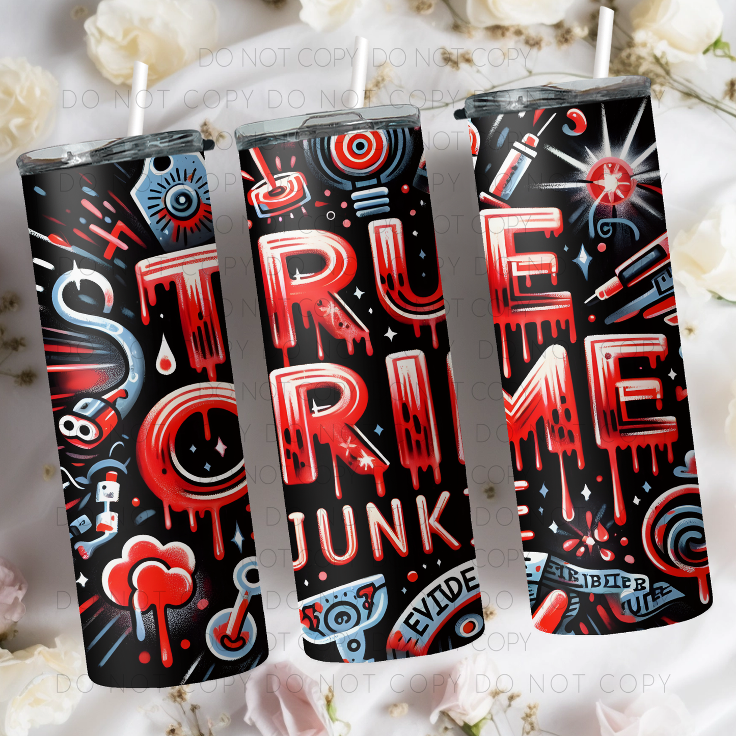 True Crime Junkie 20oz Tumbler