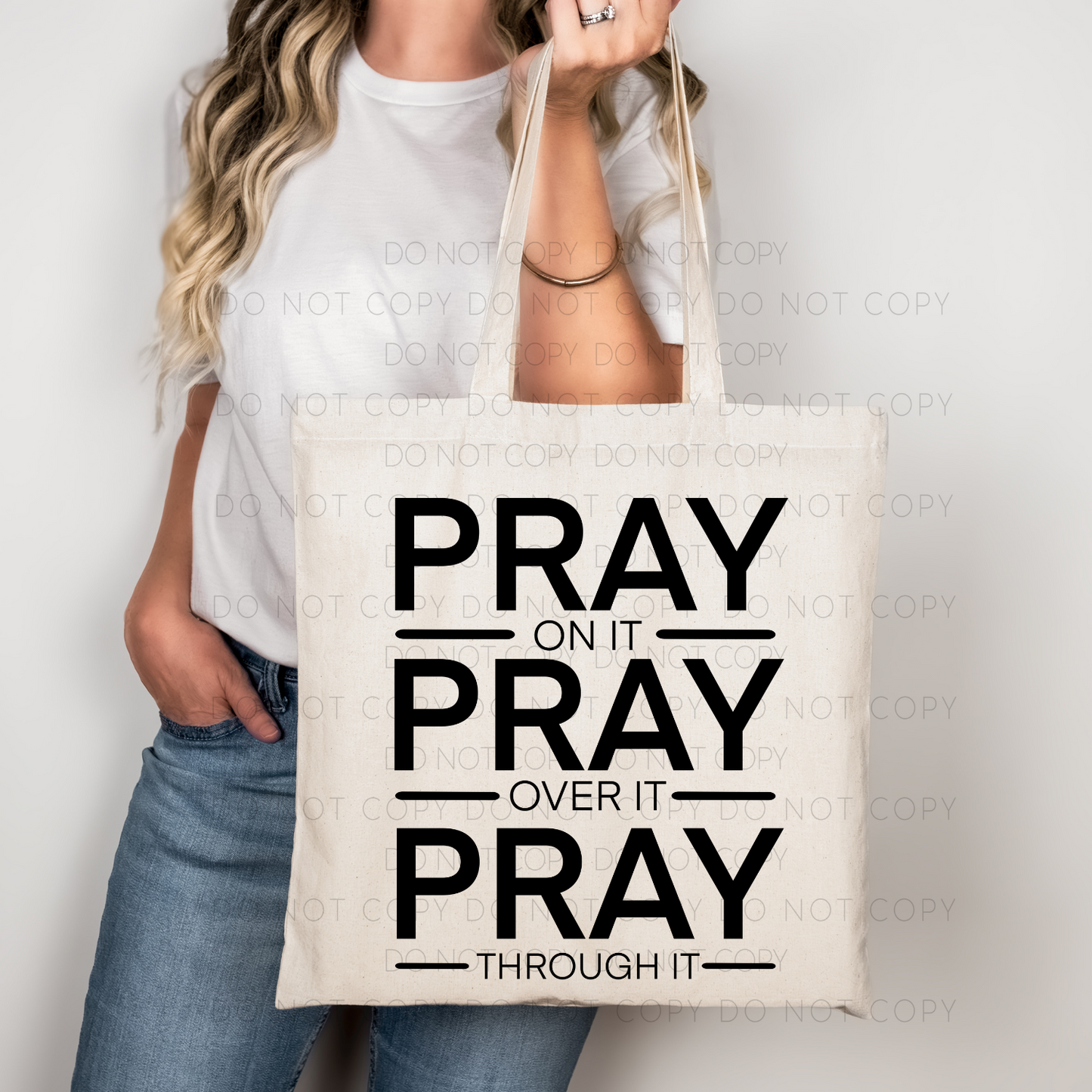 Pray Tote Bundle-Shirt, Tote, Bookmark