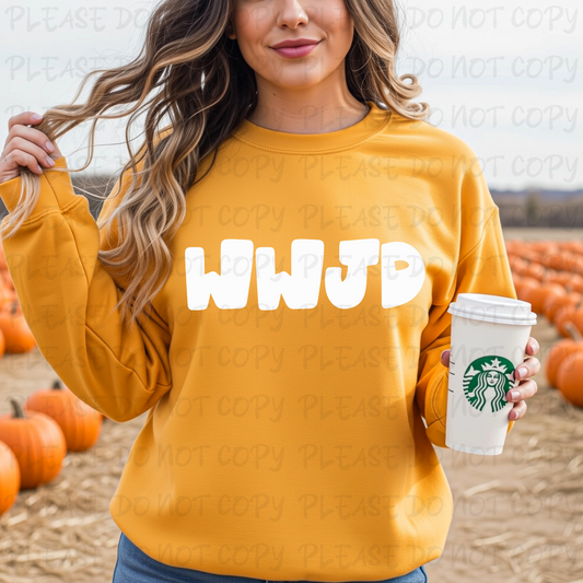 WWJD-White Digital Download