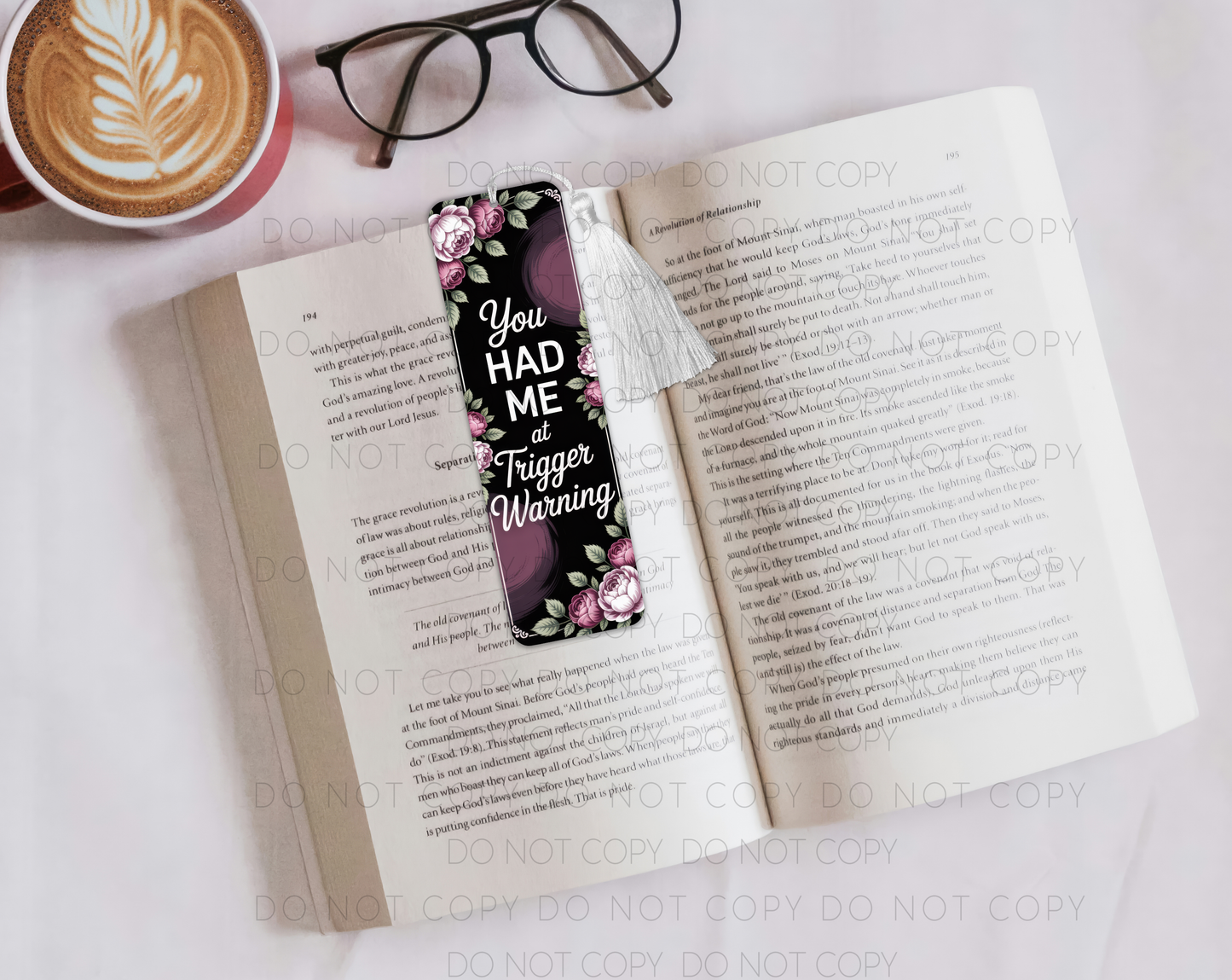 You Had Me At Trigger Warning Bookmark