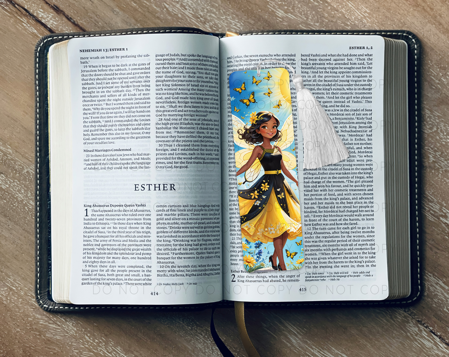 Bee Fairy Bookmark