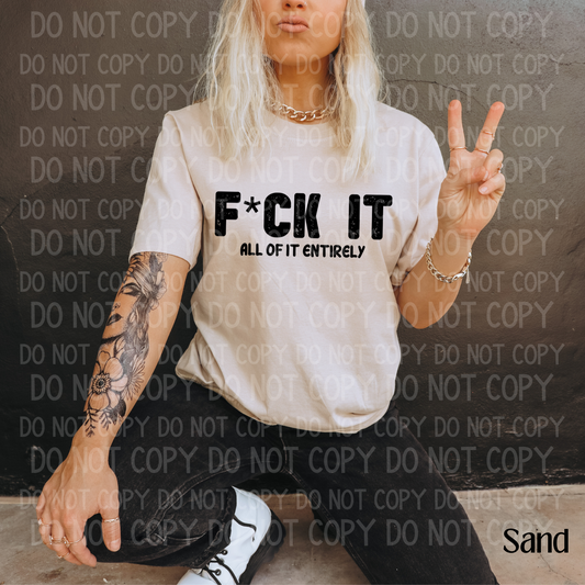 F*ck It