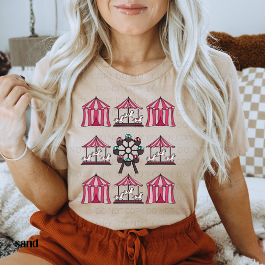 Pink Fair Collage Digital Download