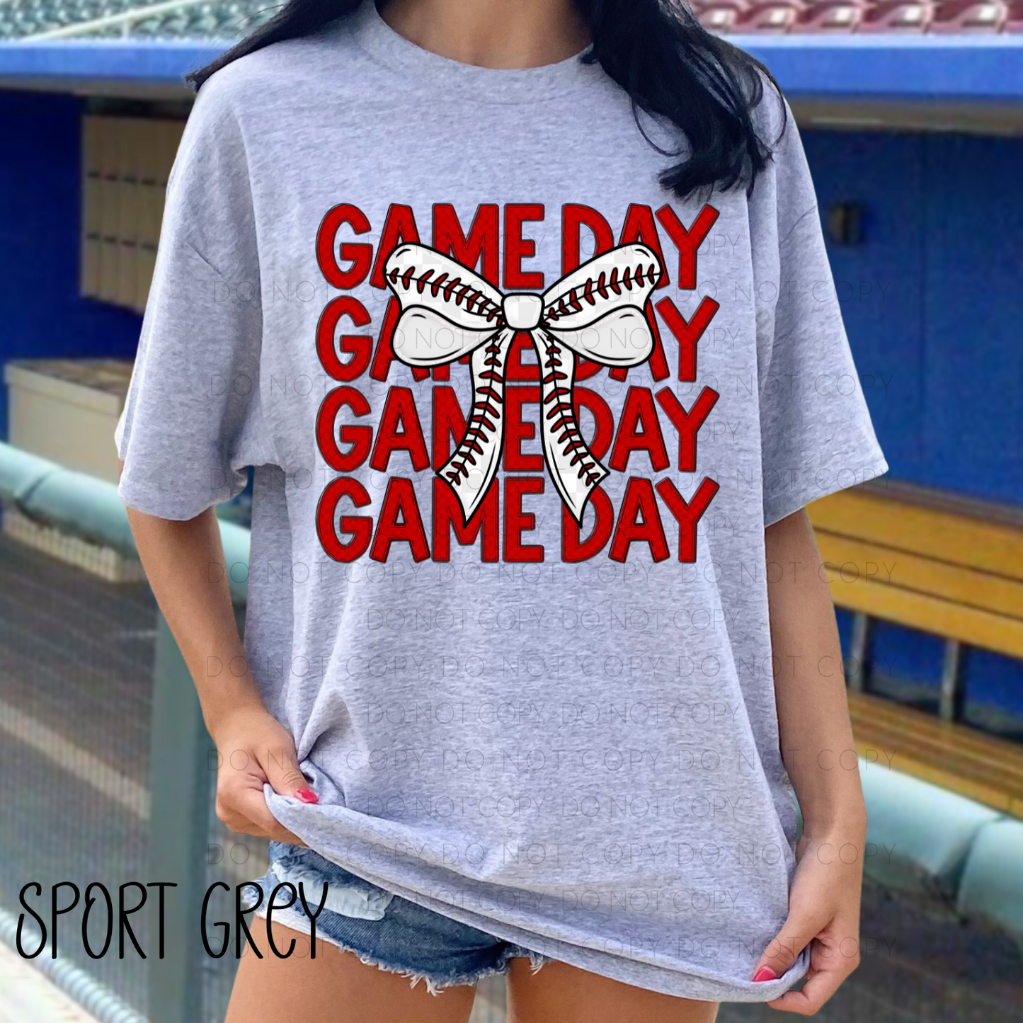 Game Day Baseball (Red)