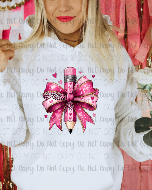 Love Pencil Bow