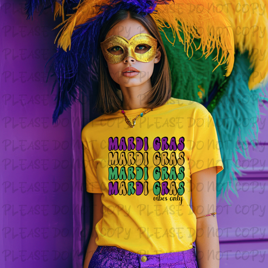 Mardi Gras Vibes Only Digital Download