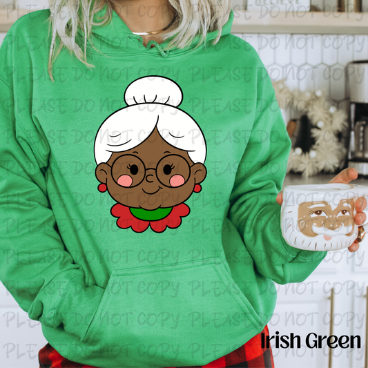 Mrs. Claus Dark Complexion Digital Download
