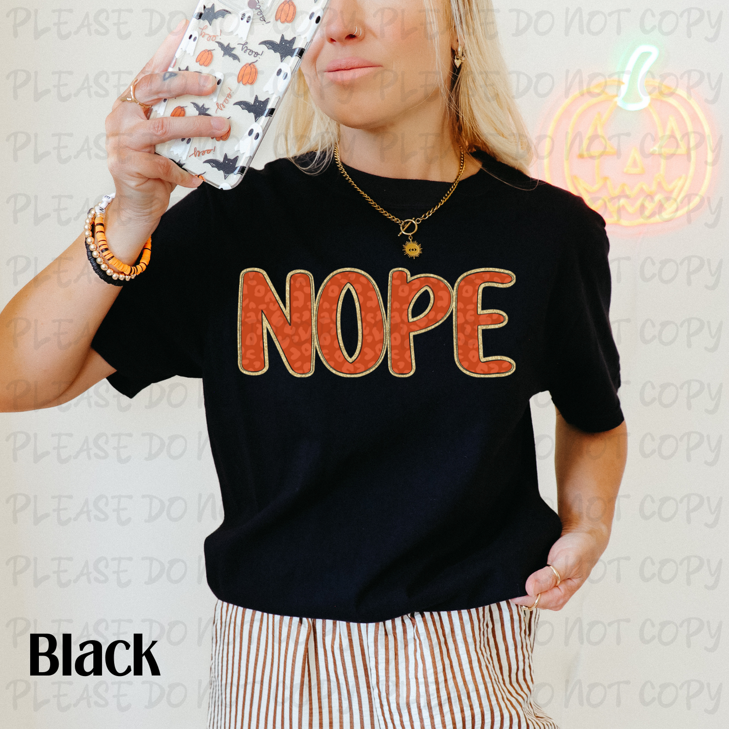 Nope Leopard Print Digital Download