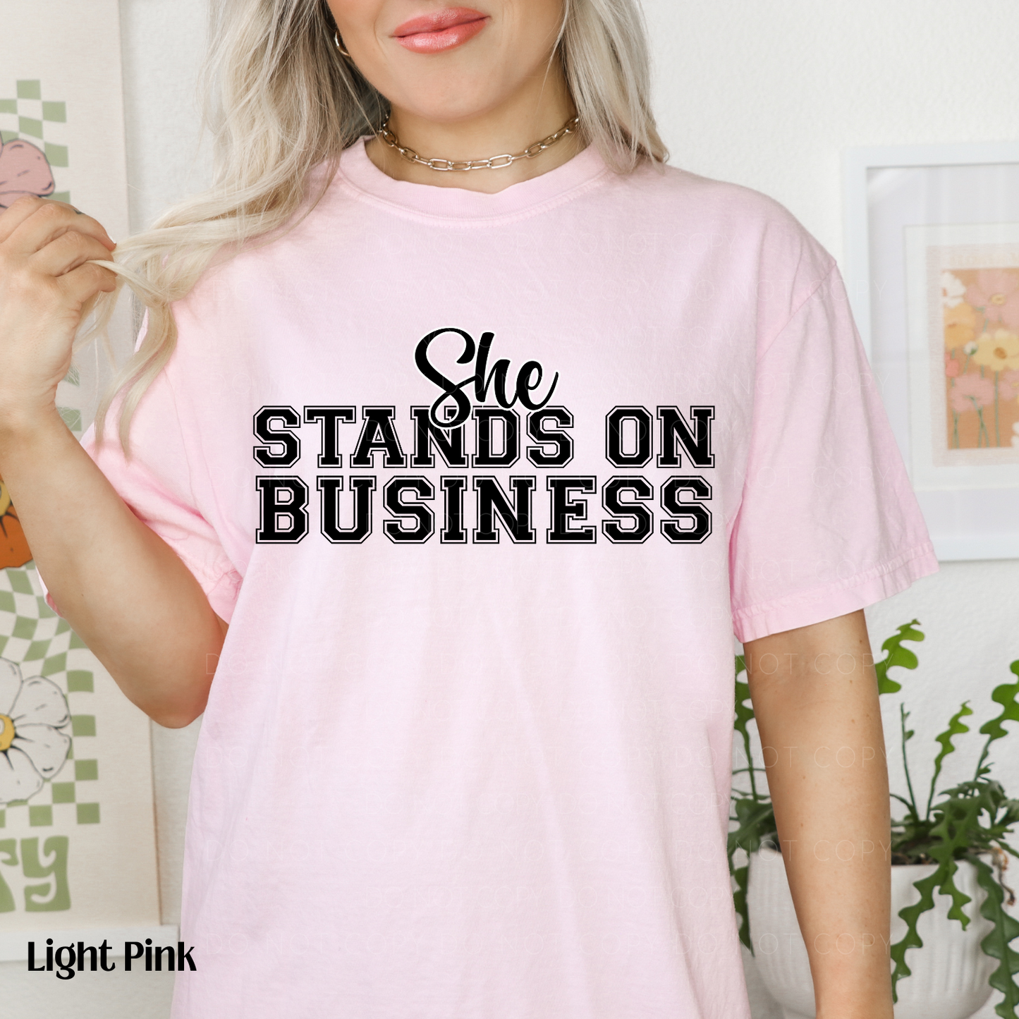 She Stands On Business