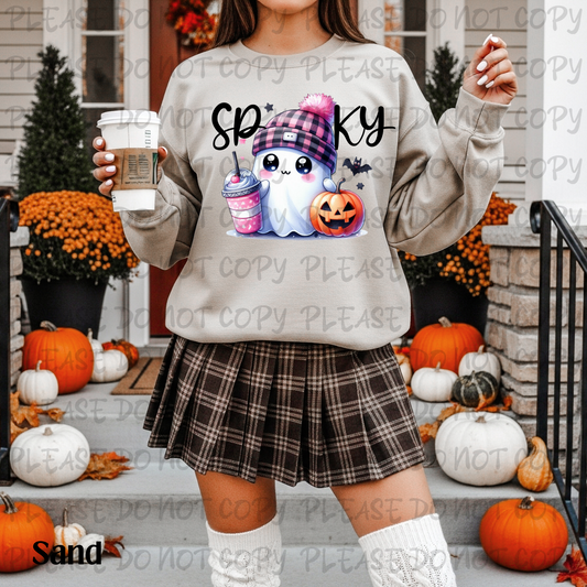 Spooky Ghost (Black) Digital Download
