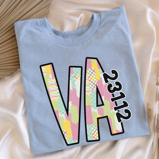 Custom Spring State/Zipcode