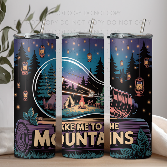 Take Me To The Mountains 20oz Tumbler