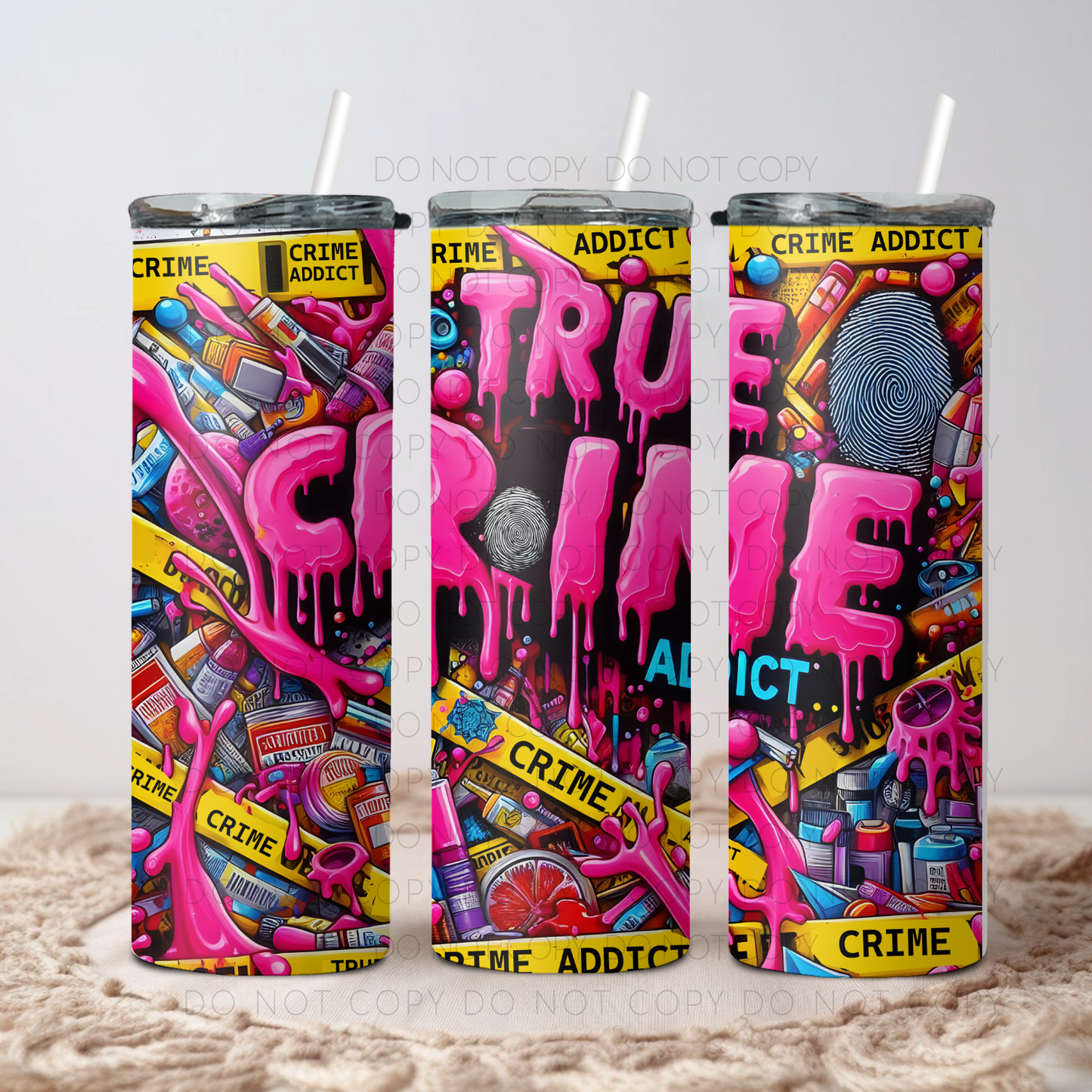 True Crime Addict 20oz Tumbler