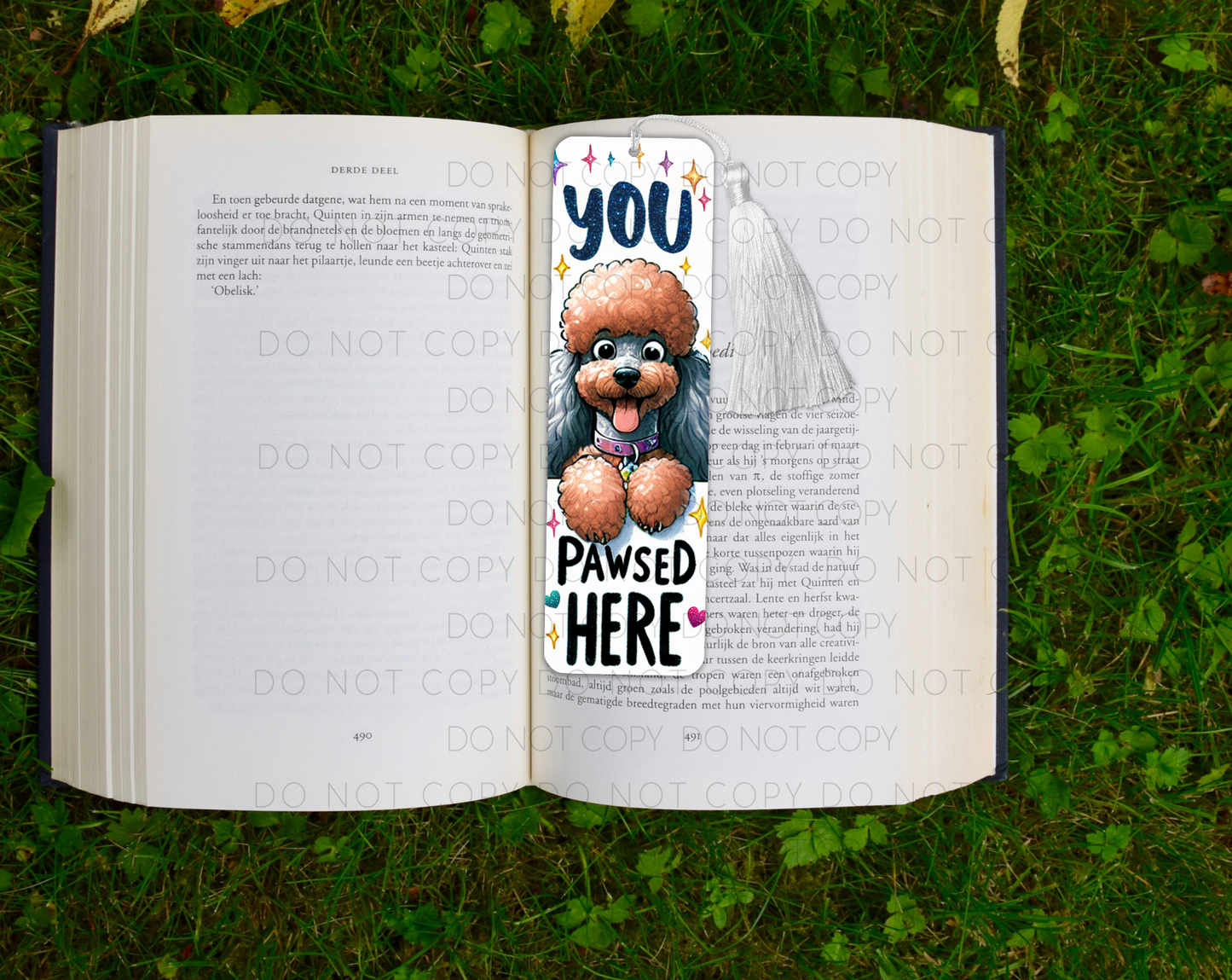 You Pawsed Here Bookmark